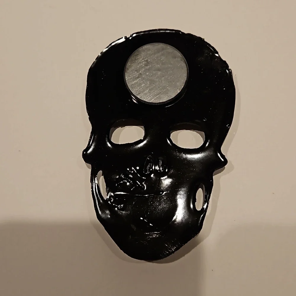 2 SKULL PIRATE MAGNETS